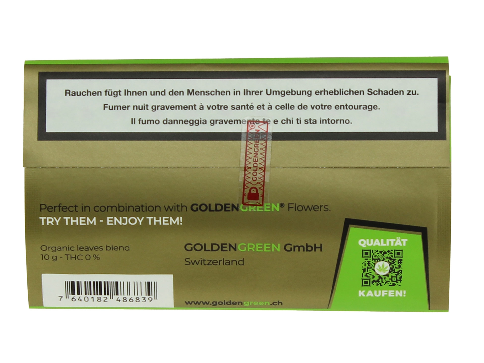 Green Mix - Substitut de Tabac BIO et Sans Nicotine